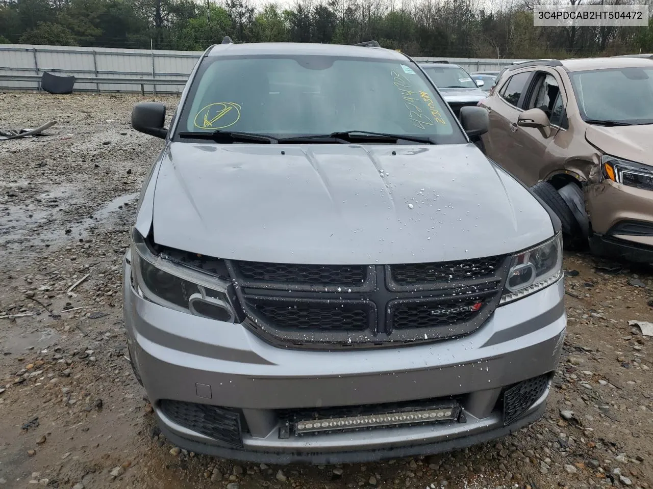 2017 Dodge Journey Se VIN: 3C4PDCAB2HT504472 Lot: 43244703