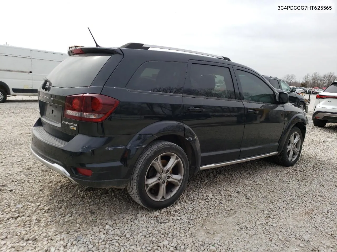 2017 Dodge Journey Crossroad VIN: 3C4PDCGG7HT625565 Lot: 43460084