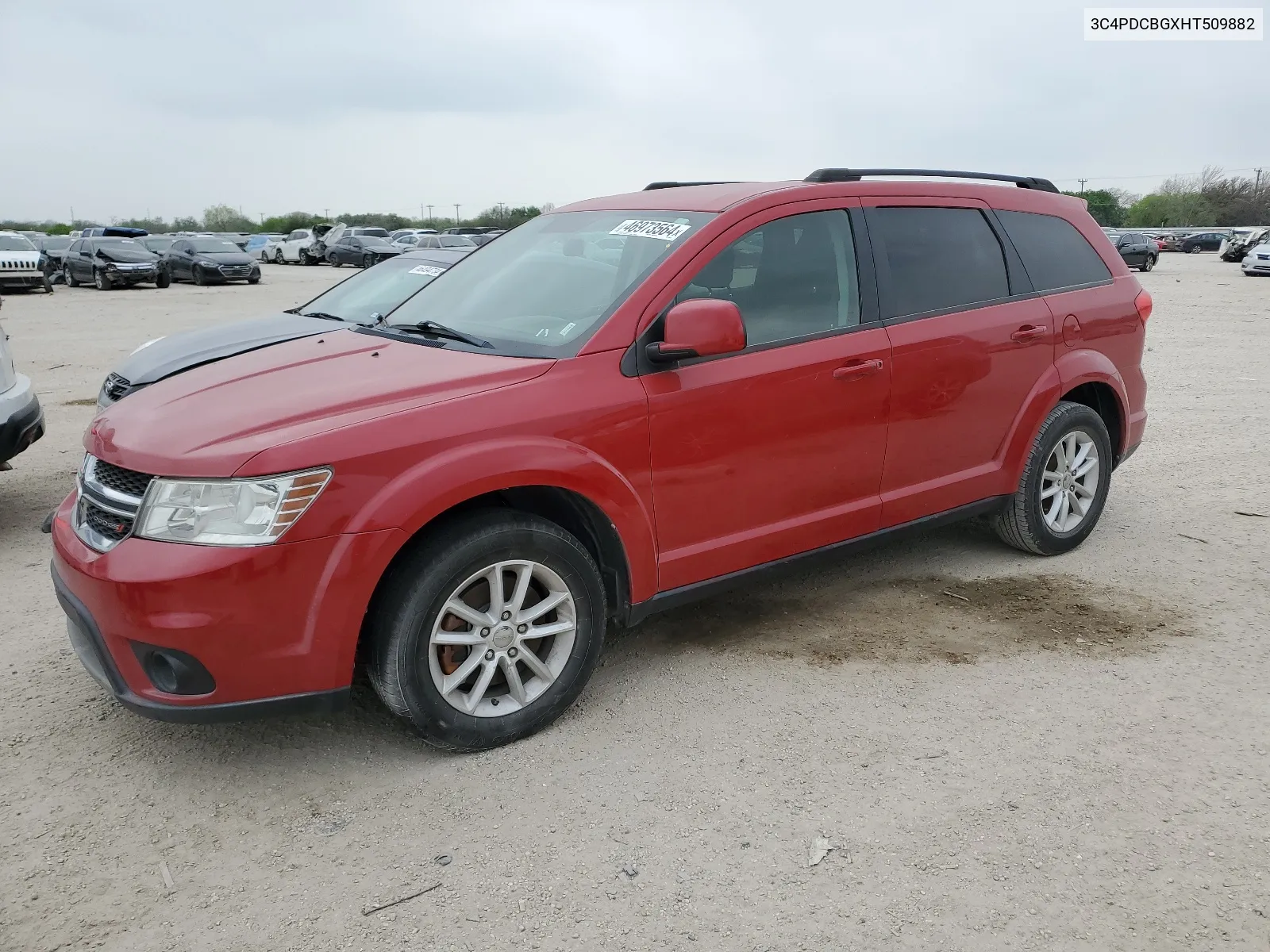 2017 Dodge Journey Sxt VIN: 3C4PDCBGXHT509882 Lot: 46973564