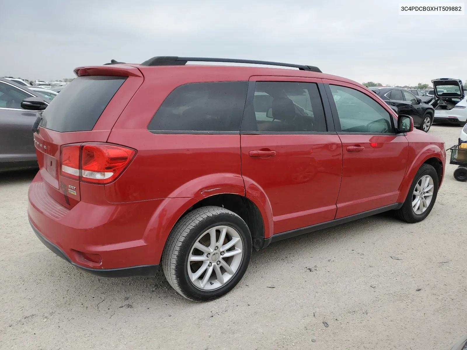 2017 Dodge Journey Sxt VIN: 3C4PDCBGXHT509882 Lot: 46973564