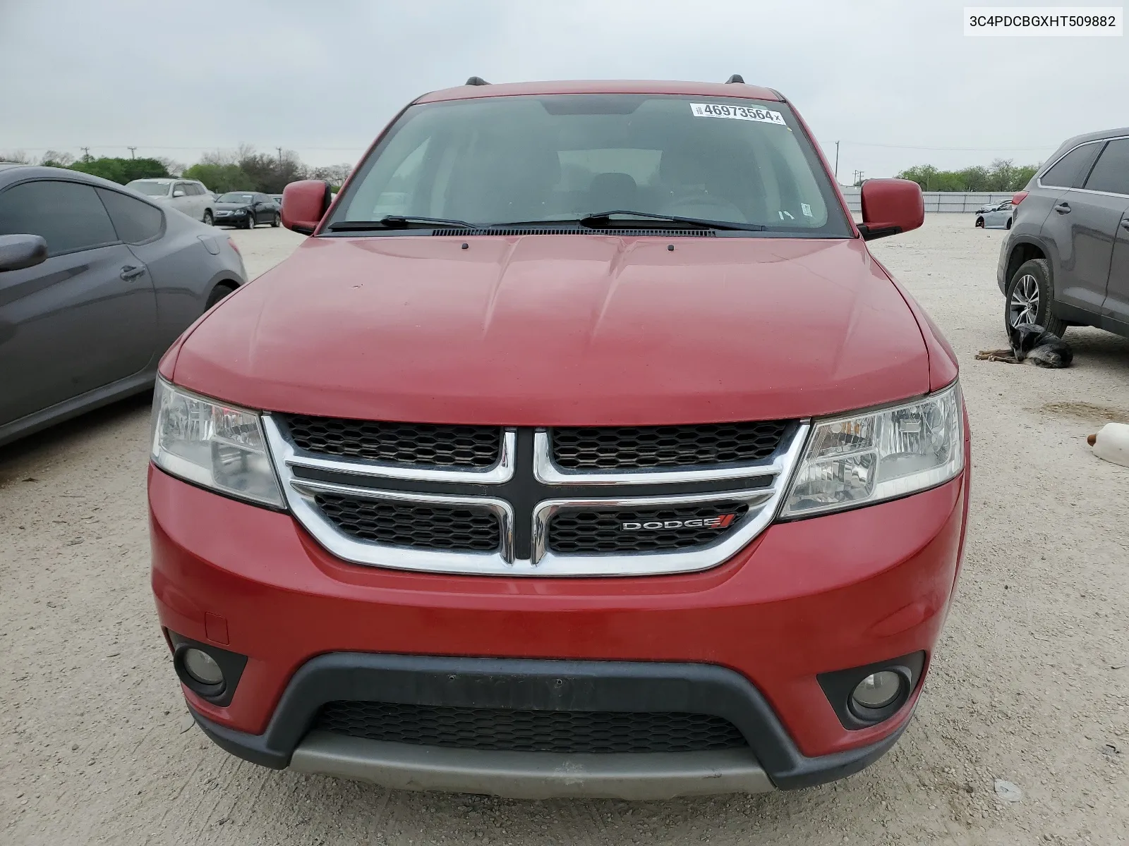 2017 Dodge Journey Sxt VIN: 3C4PDCBGXHT509882 Lot: 46973564