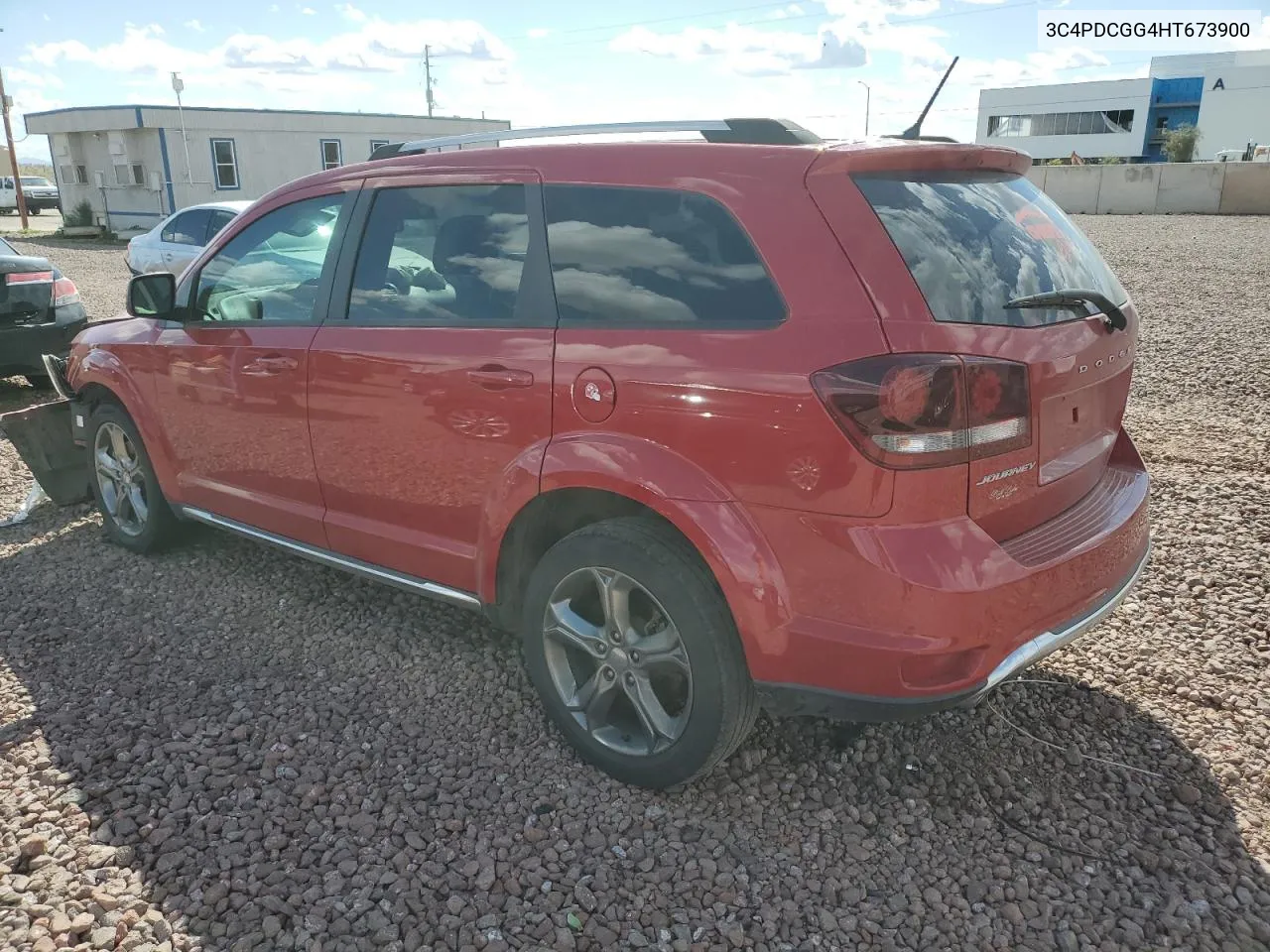 2017 Dodge Journey Crossroad VIN: 3C4PDCGG4HT673900 Lot: 48340034