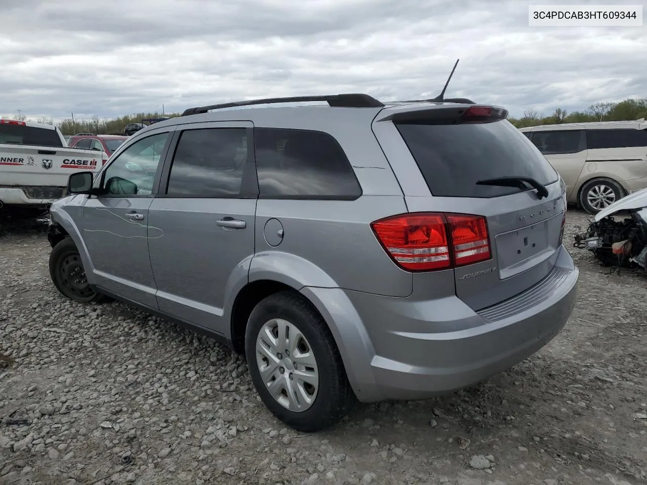 2017 Dodge Journey Se VIN: 3C4PDCAB3HT609344 Lot: 48927334