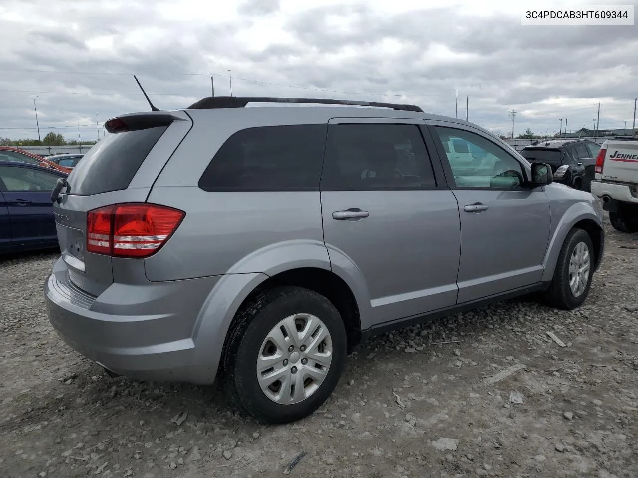 3C4PDCAB3HT609344 2017 Dodge Journey Se