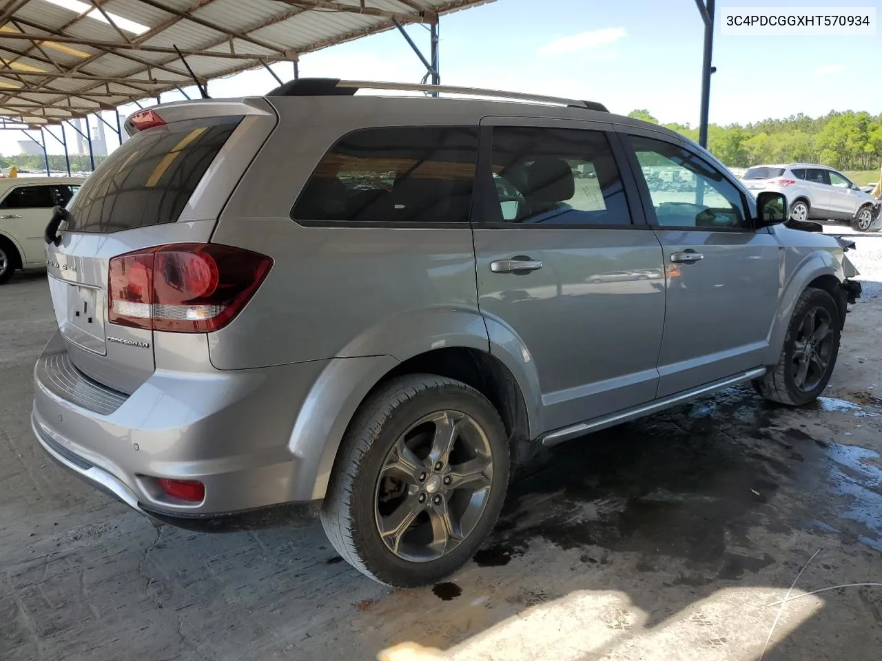 2017 Dodge Journey Crossroad VIN: 3C4PDCGGXHT570934 Lot: 50711444