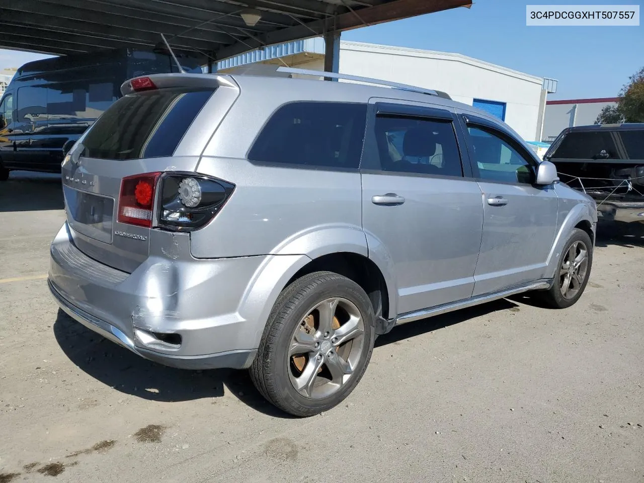 2017 Dodge Journey Crossroad VIN: 3C4PDCGGXHT507557 Lot: 51085184