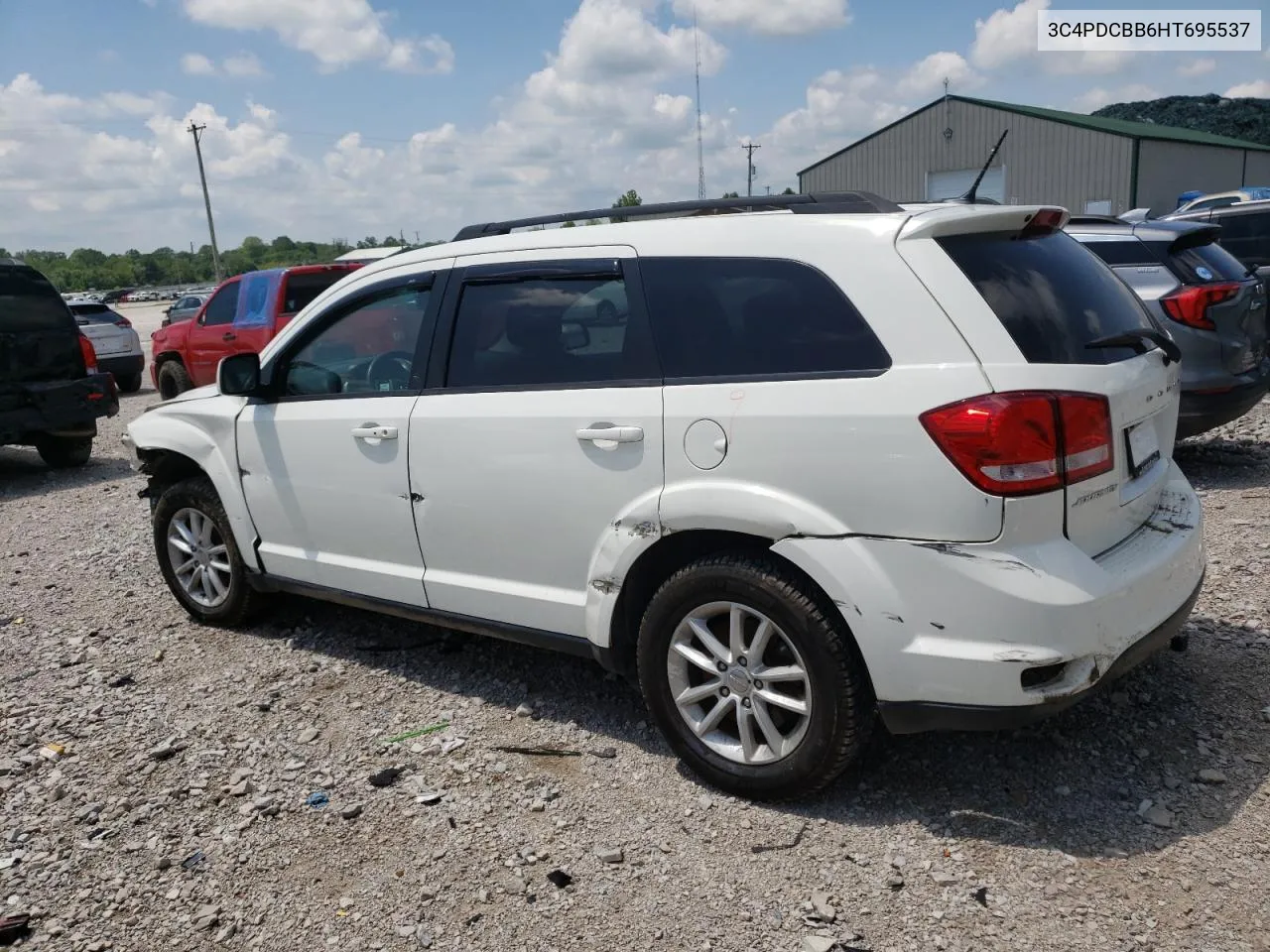 2017 Dodge Journey Sxt VIN: 3C4PDCBB6HT695537 Lot: 55143054