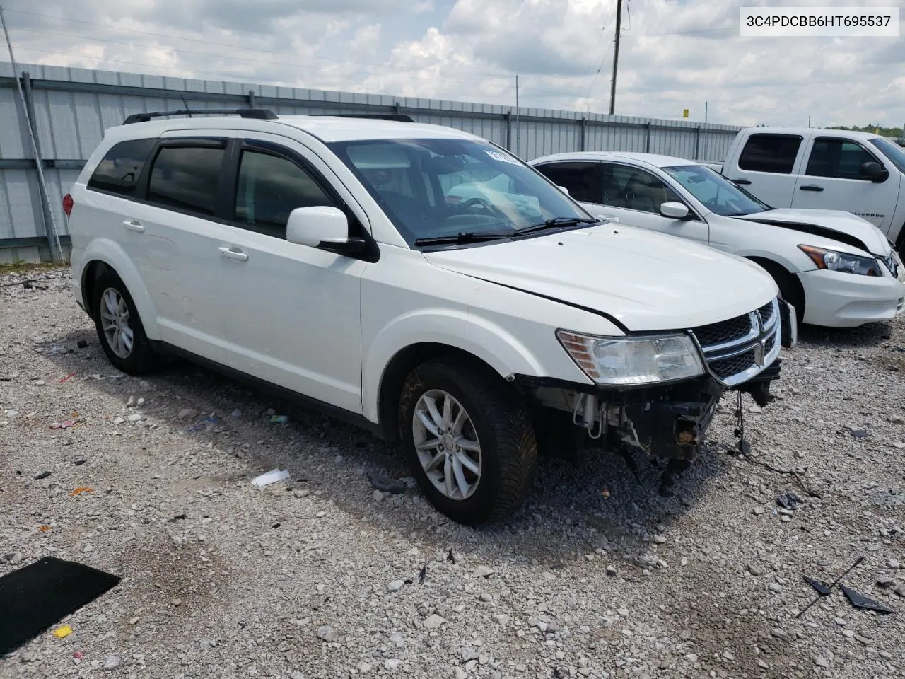 2017 Dodge Journey Sxt VIN: 3C4PDCBB6HT695537 Lot: 55143054