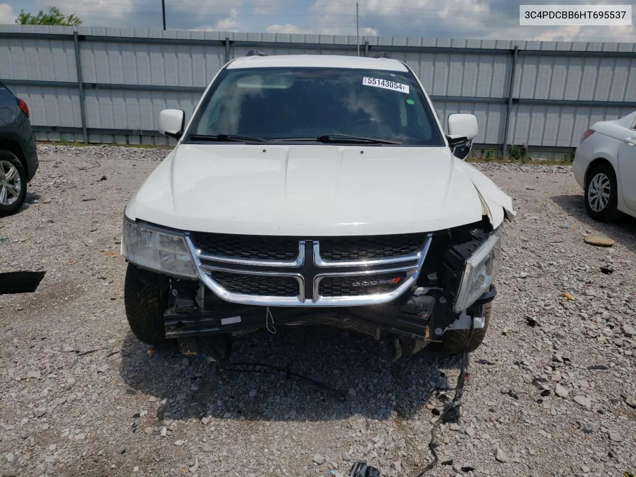 2017 Dodge Journey Sxt VIN: 3C4PDCBB6HT695537 Lot: 55143054