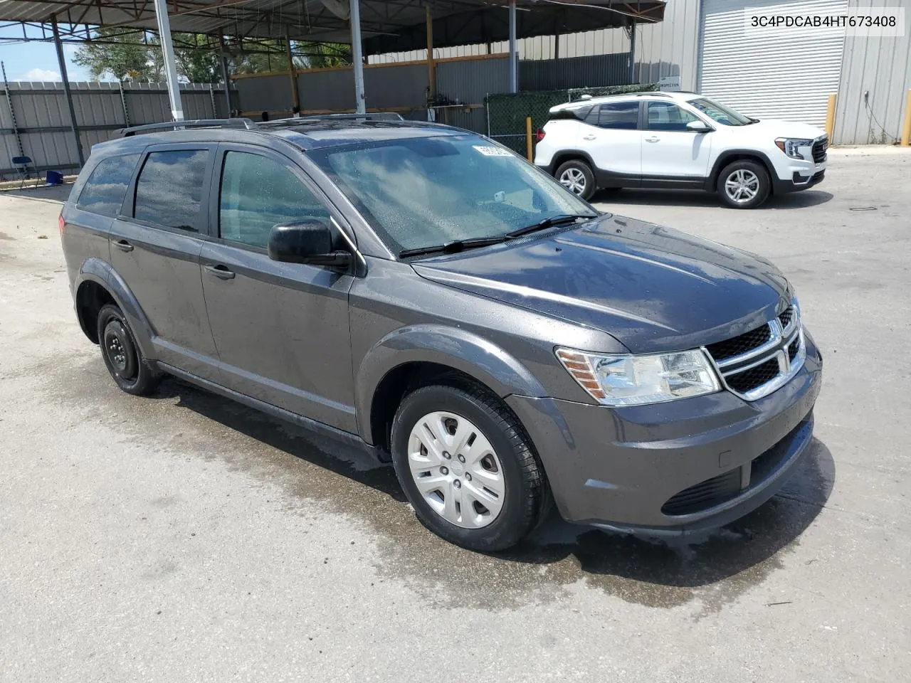 2017 Dodge Journey Se VIN: 3C4PDCAB4HT673408 Lot: 55204244