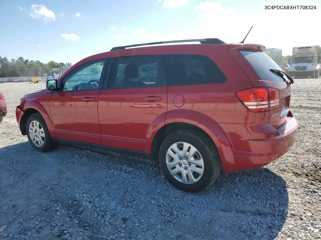 2017 Dodge Journey Se VIN: 3C4PDCABXHT708324 Lot: 55656914