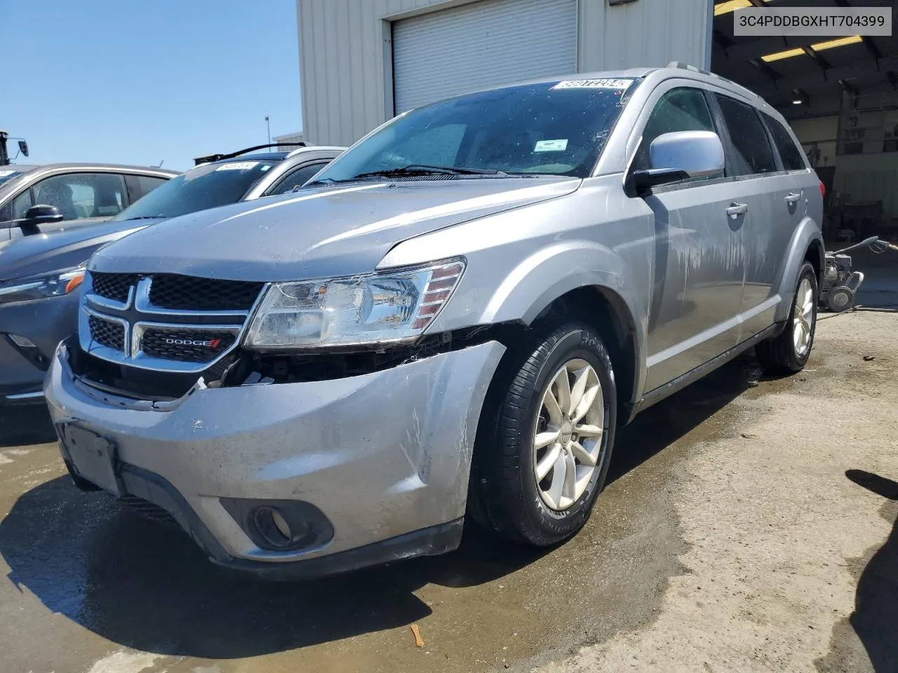 2017 Dodge Journey Sxt VIN: 3C4PDDBGXHT704399 Lot: 56072284