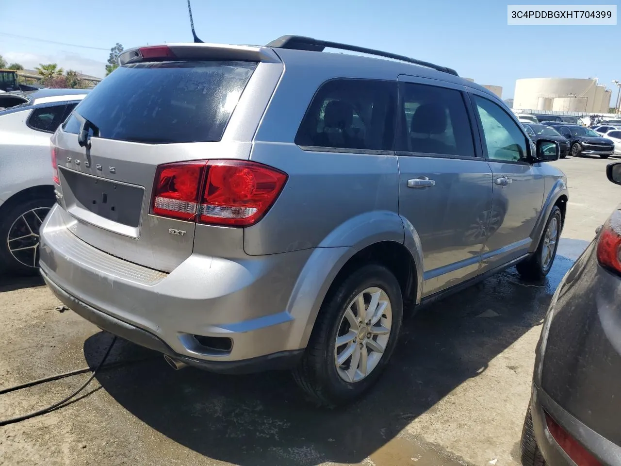 2017 Dodge Journey Sxt VIN: 3C4PDDBGXHT704399 Lot: 56072284