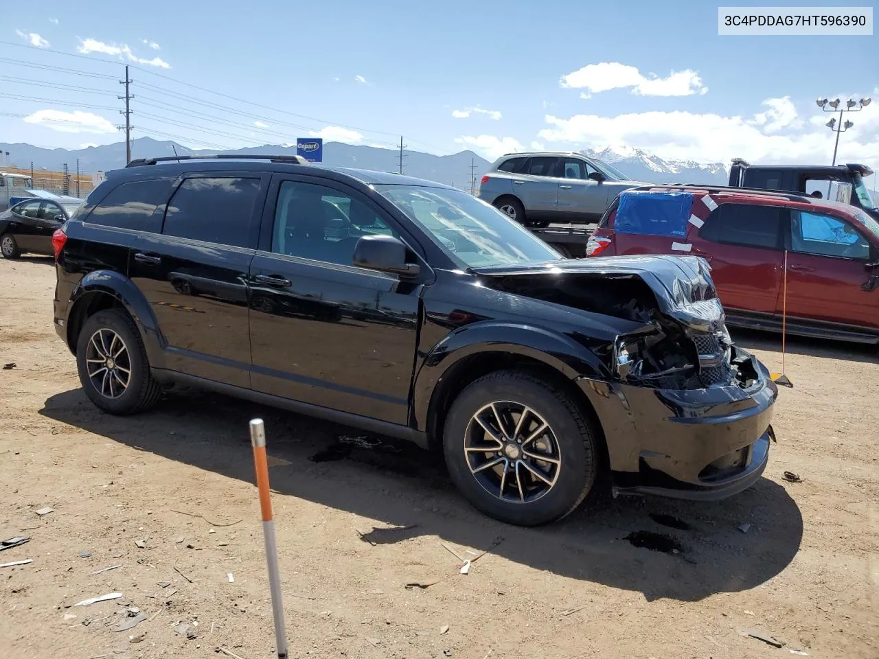 3C4PDDAG7HT596390 2017 Dodge Journey Se