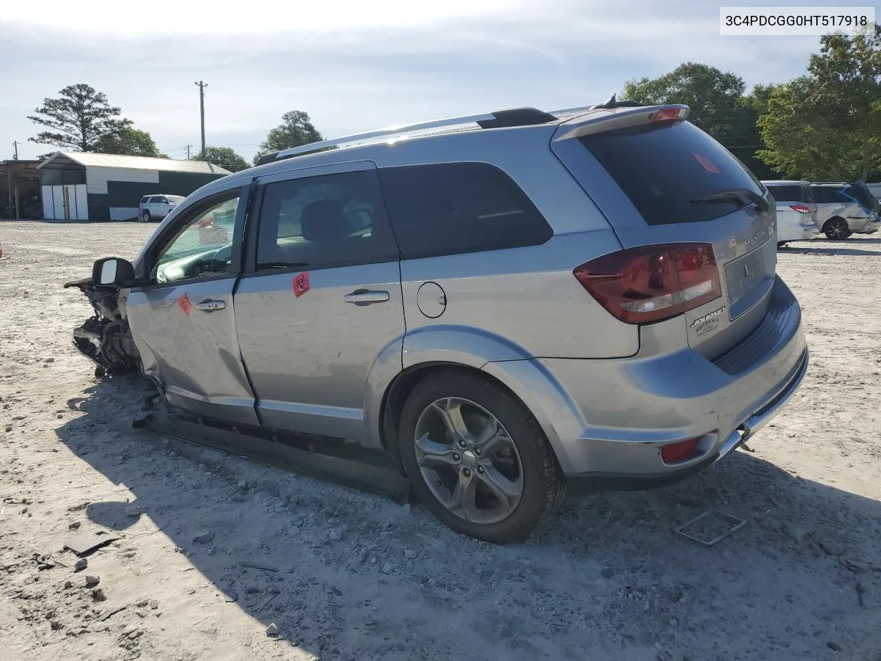 2017 Dodge Journey Crossroad VIN: 3C4PDCGG0HT517918 Lot: 57094704