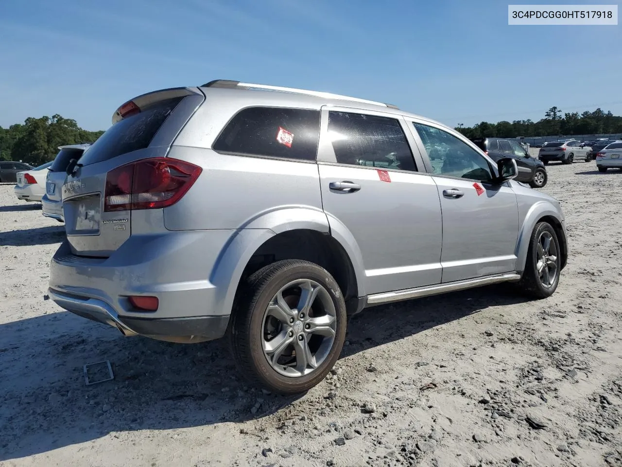 2017 Dodge Journey Crossroad VIN: 3C4PDCGG0HT517918 Lot: 57094704