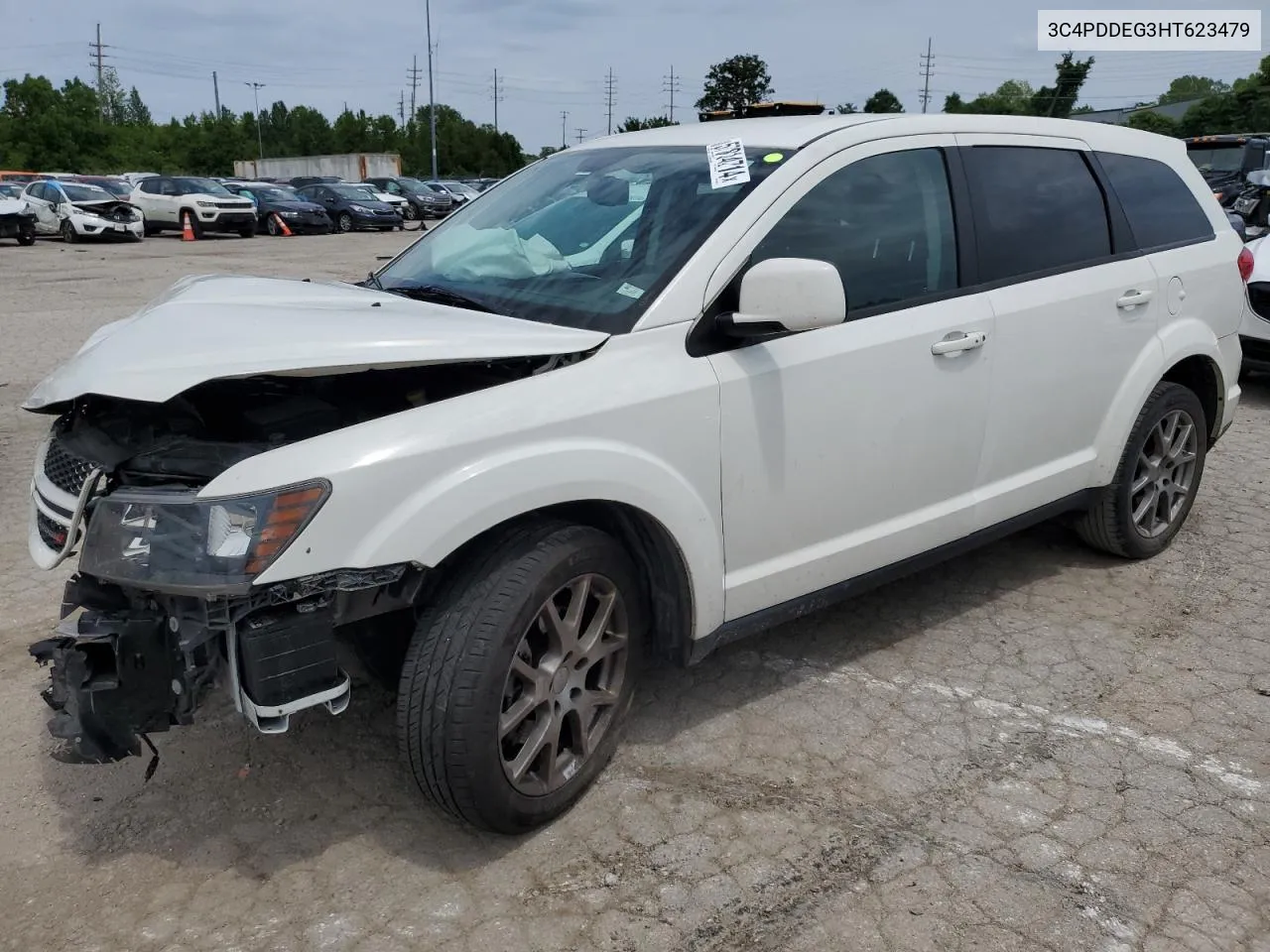 2017 Dodge Journey Gt VIN: 3C4PDDEG3HT623479 Lot: 57814714