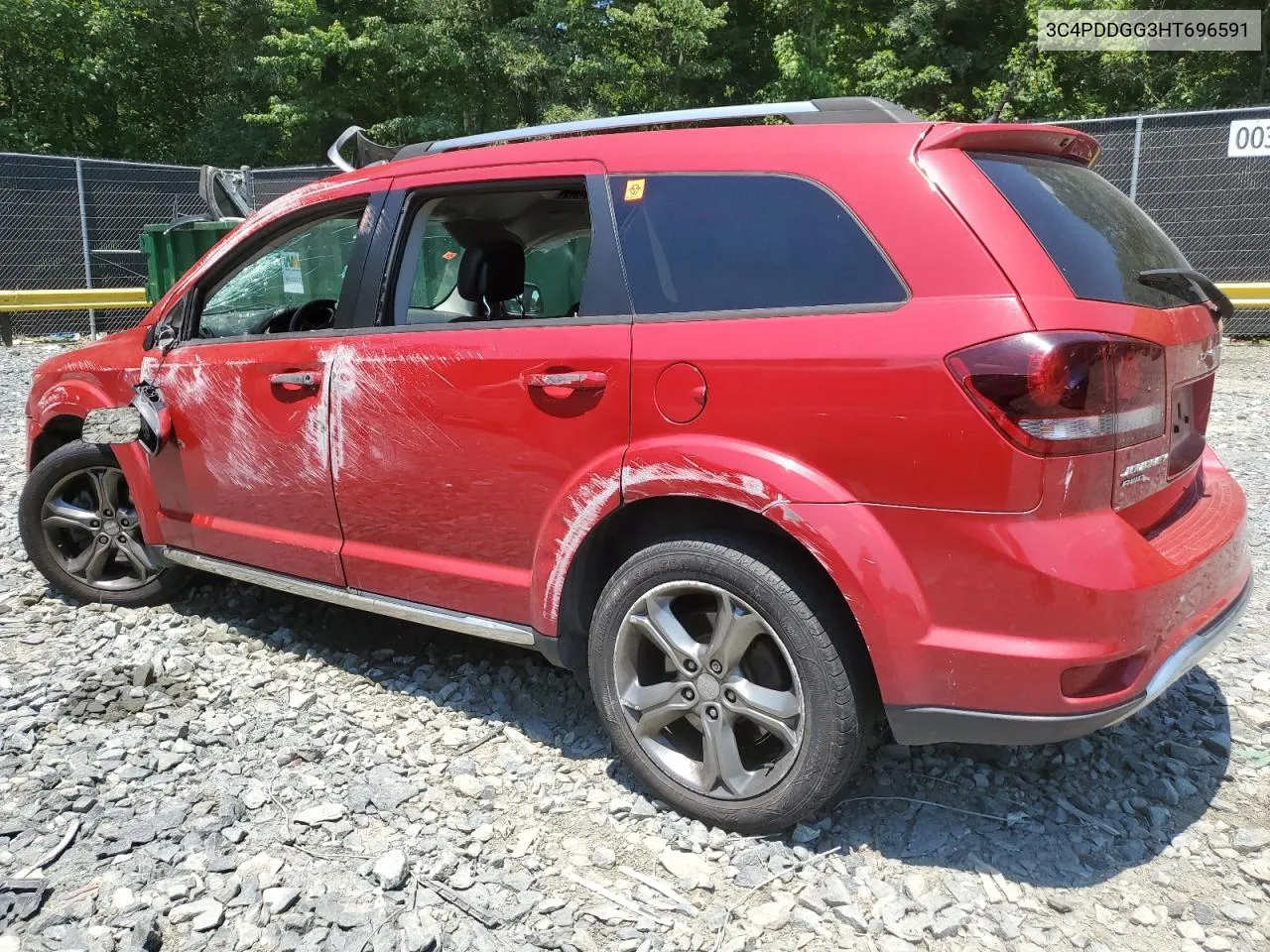 2017 Dodge Journey Crossroad VIN: 3C4PDDGG3HT696591 Lot: 58641424