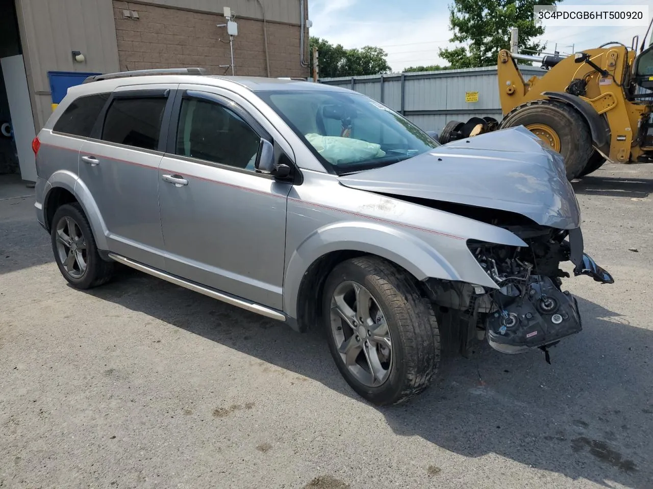 2017 Dodge Journey Crossroad VIN: 3C4PDCGB6HT500920 Lot: 60455734