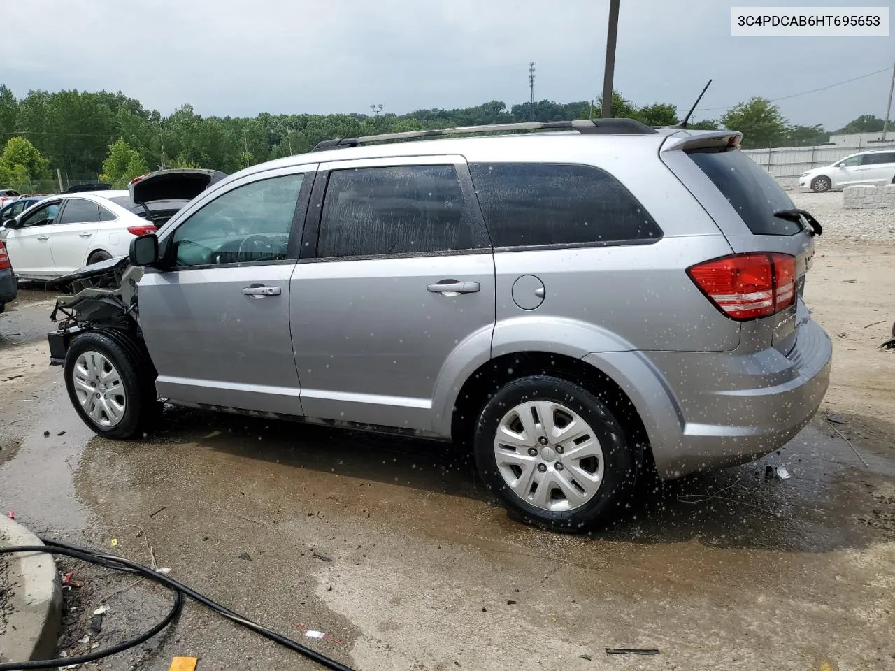 2017 Dodge Journey Se VIN: 3C4PDCAB6HT695653 Lot: 60502494