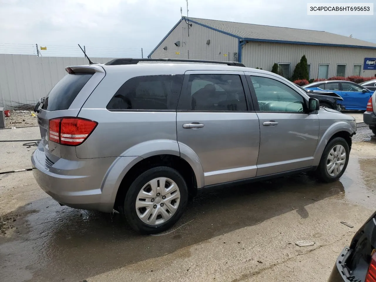 2017 Dodge Journey Se VIN: 3C4PDCAB6HT695653 Lot: 60502494