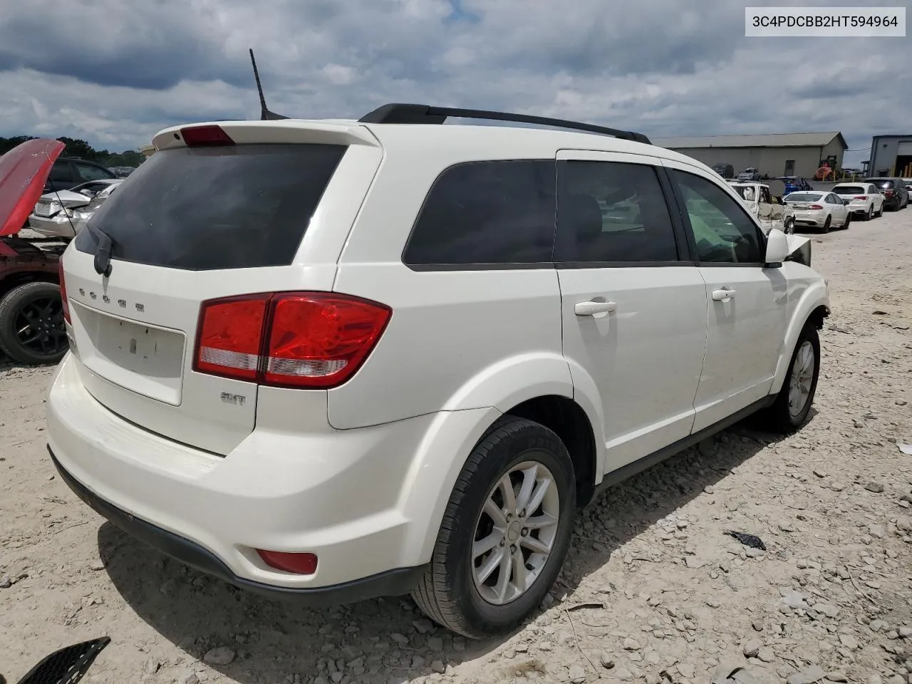 2017 Dodge Journey Sxt VIN: 3C4PDCBB2HT594964 Lot: 61840104