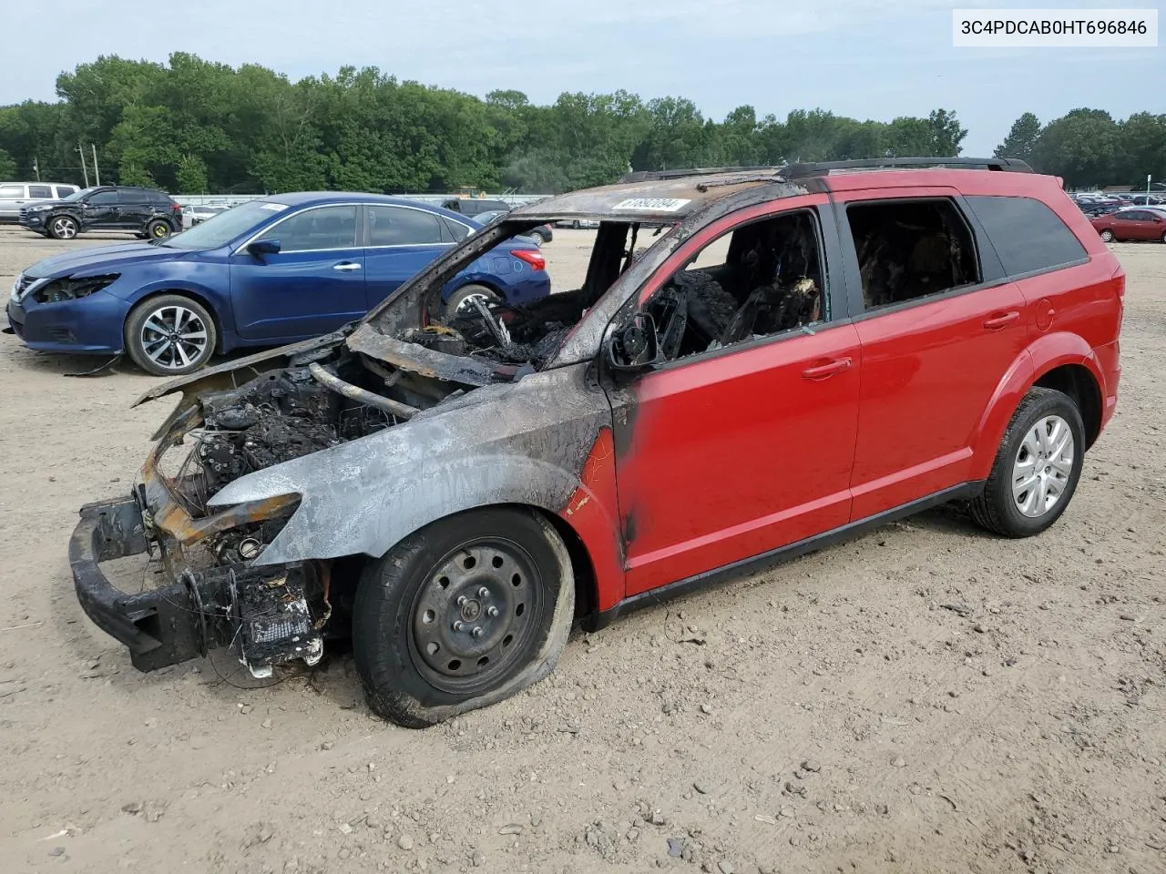 3C4PDCAB0HT696846 2017 Dodge Journey Se