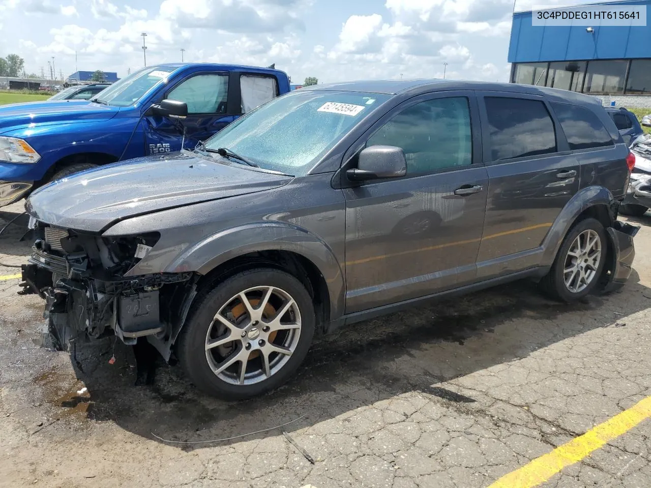 2017 Dodge Journey Gt VIN: 3C4PDDEG1HT615641 Lot: 62145594