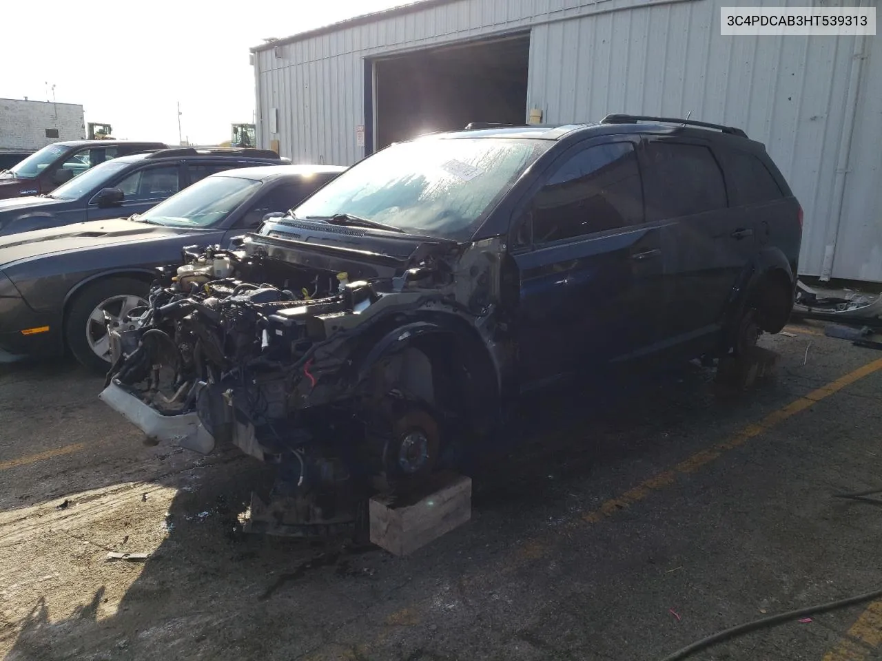 2017 Dodge Journey Se VIN: 3C4PDCAB3HT539313 Lot: 63176354