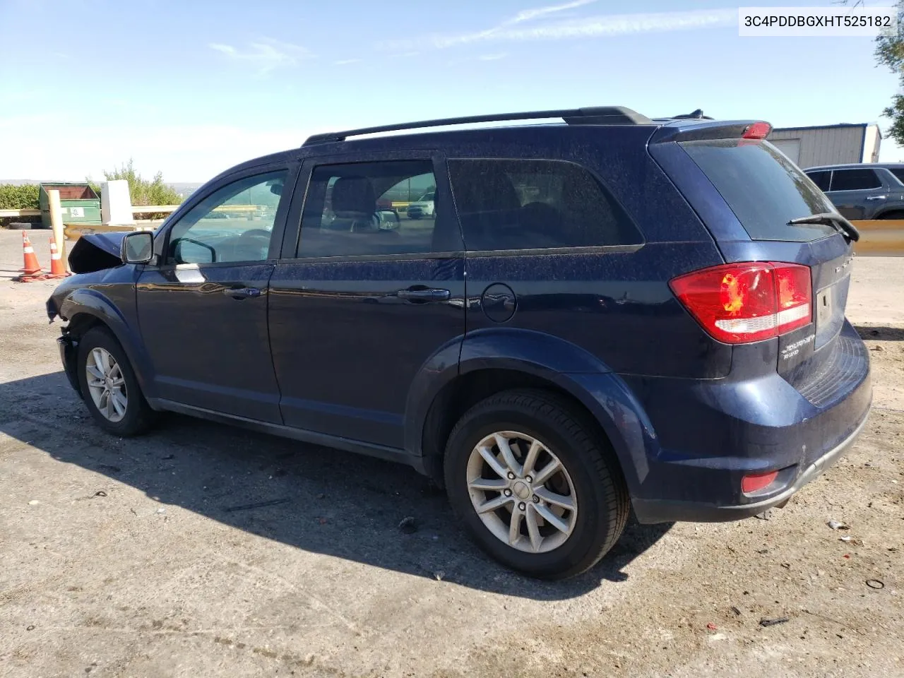 2017 Dodge Journey Sxt VIN: 3C4PDDBGXHT525182 Lot: 63482404