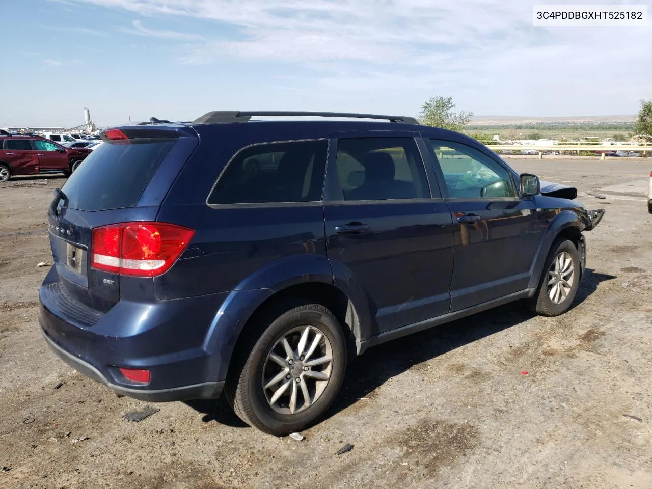 2017 Dodge Journey Sxt VIN: 3C4PDDBGXHT525182 Lot: 63482404