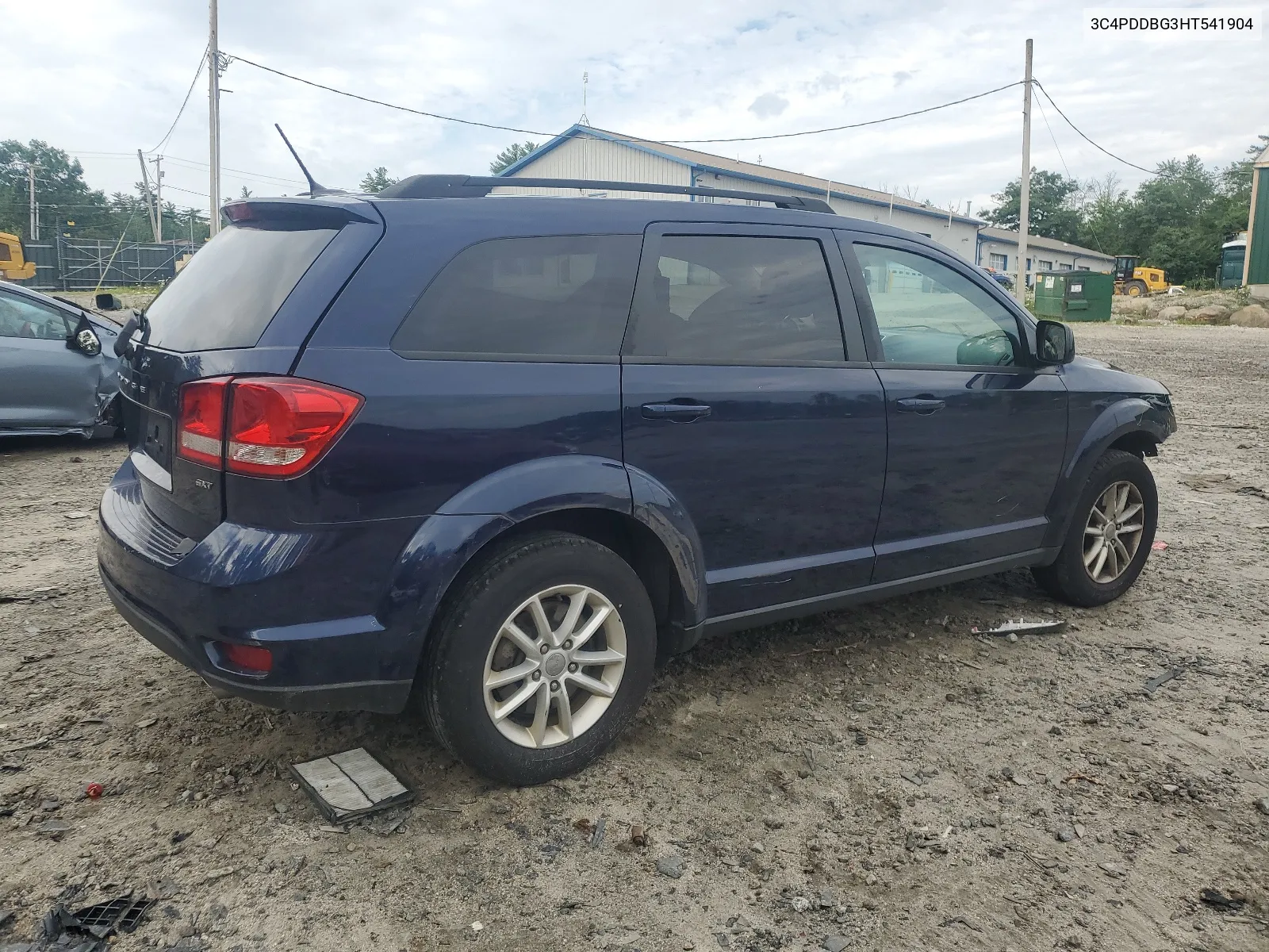 2017 Dodge Journey Sxt VIN: 3C4PDDBG3HT541904 Lot: 63628214