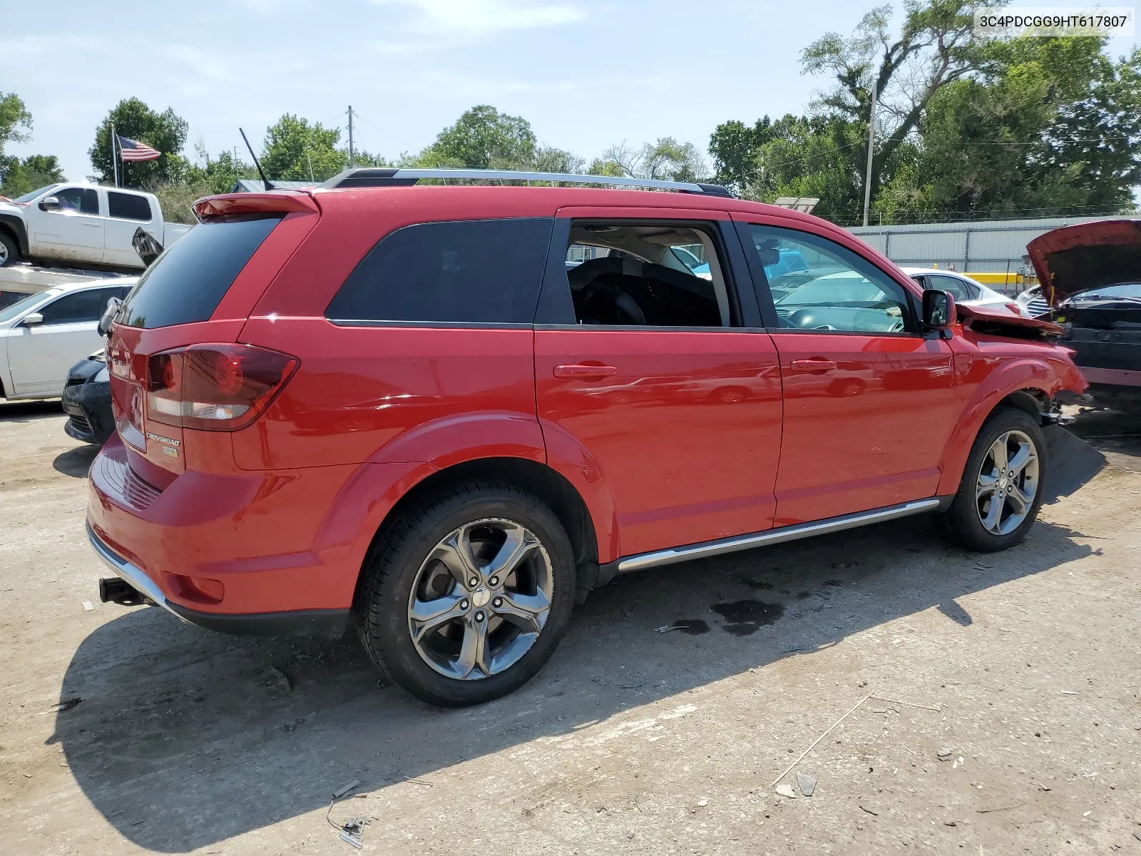 3C4PDCGG9HT617807 2017 Dodge Journey Crossroad