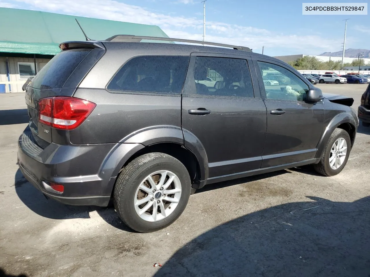 2017 Dodge Journey Sxt VIN: 3C4PDCBB3HT529847 Lot: 64502524