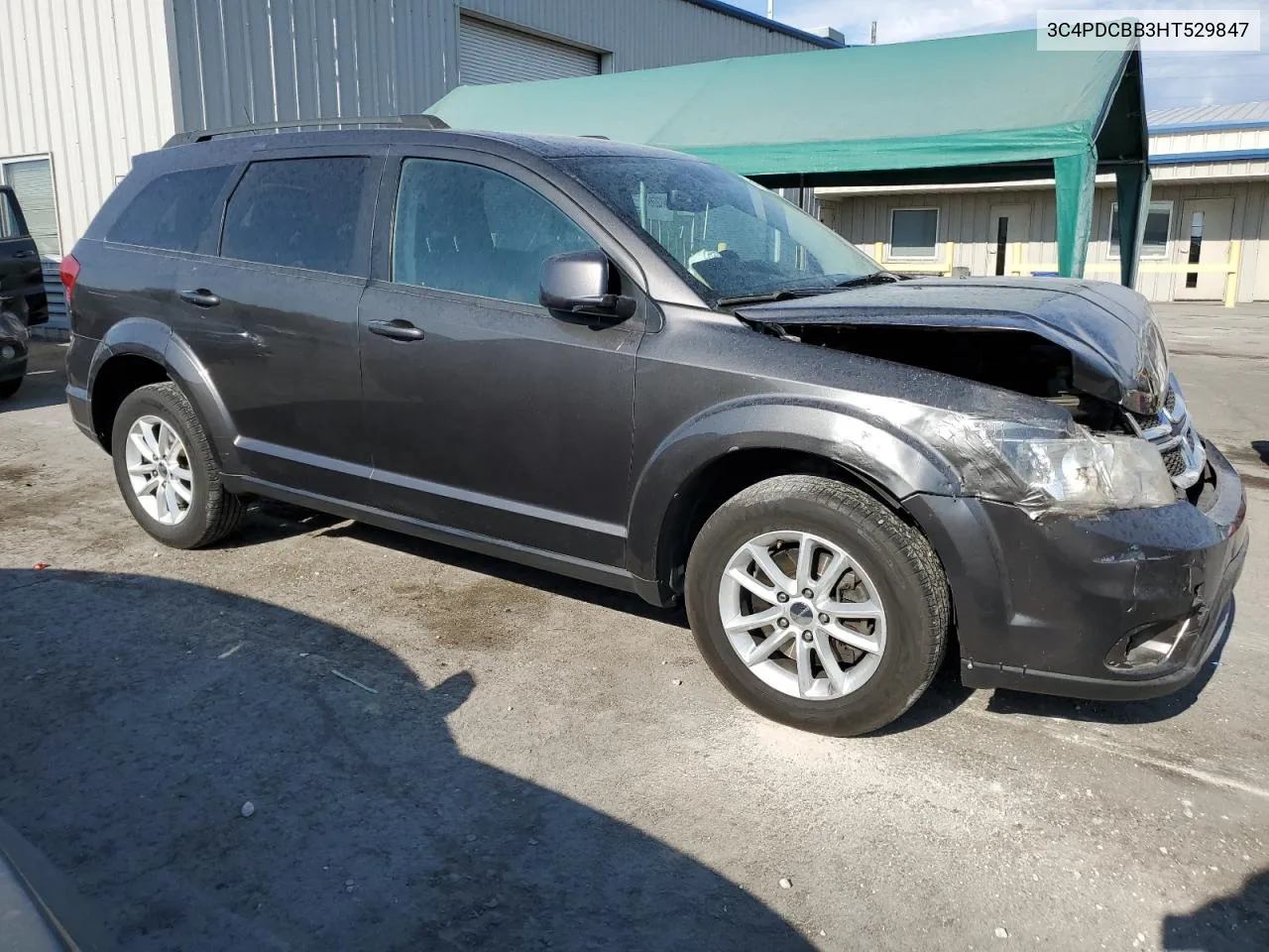 2017 Dodge Journey Sxt VIN: 3C4PDCBB3HT529847 Lot: 64502524