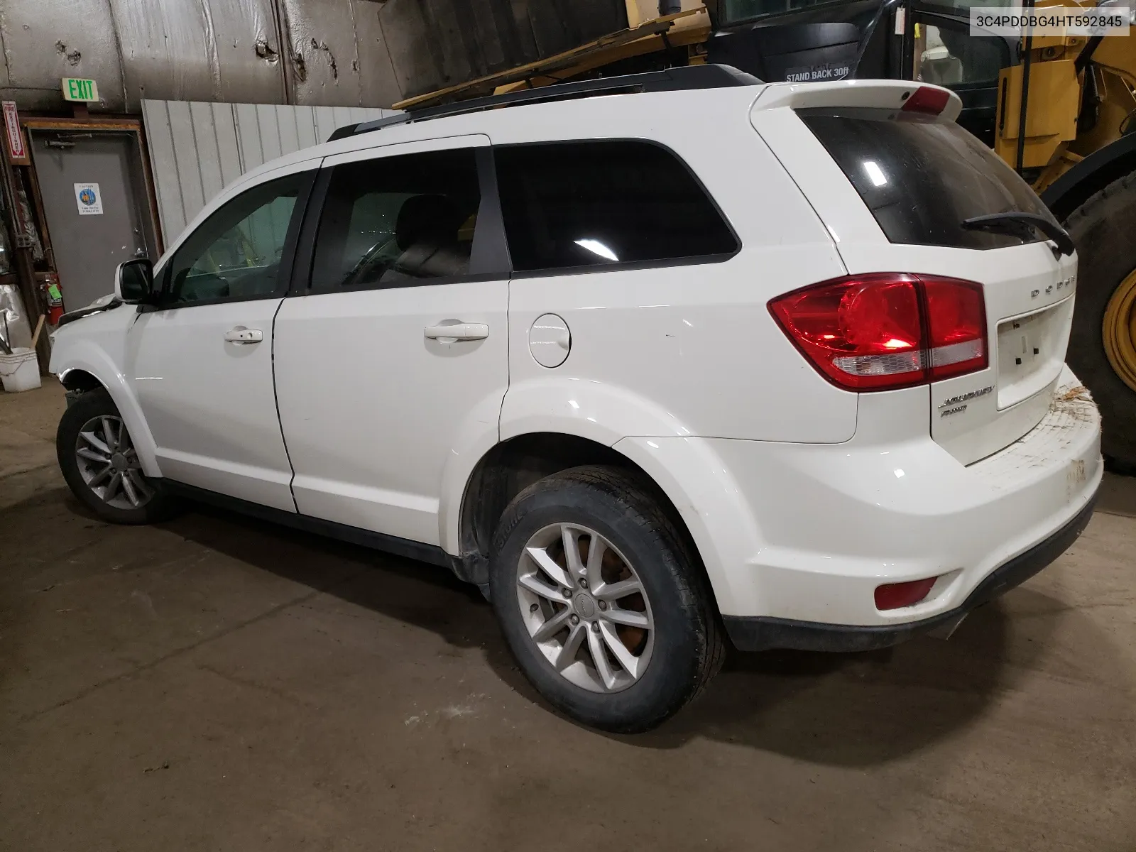 2017 Dodge Journey Sxt VIN: 3C4PDDBG4HT592845 Lot: 64837294