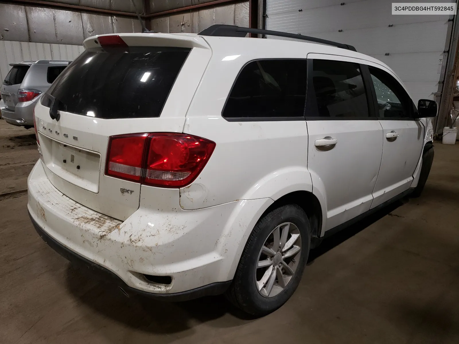 2017 Dodge Journey Sxt VIN: 3C4PDDBG4HT592845 Lot: 64837294