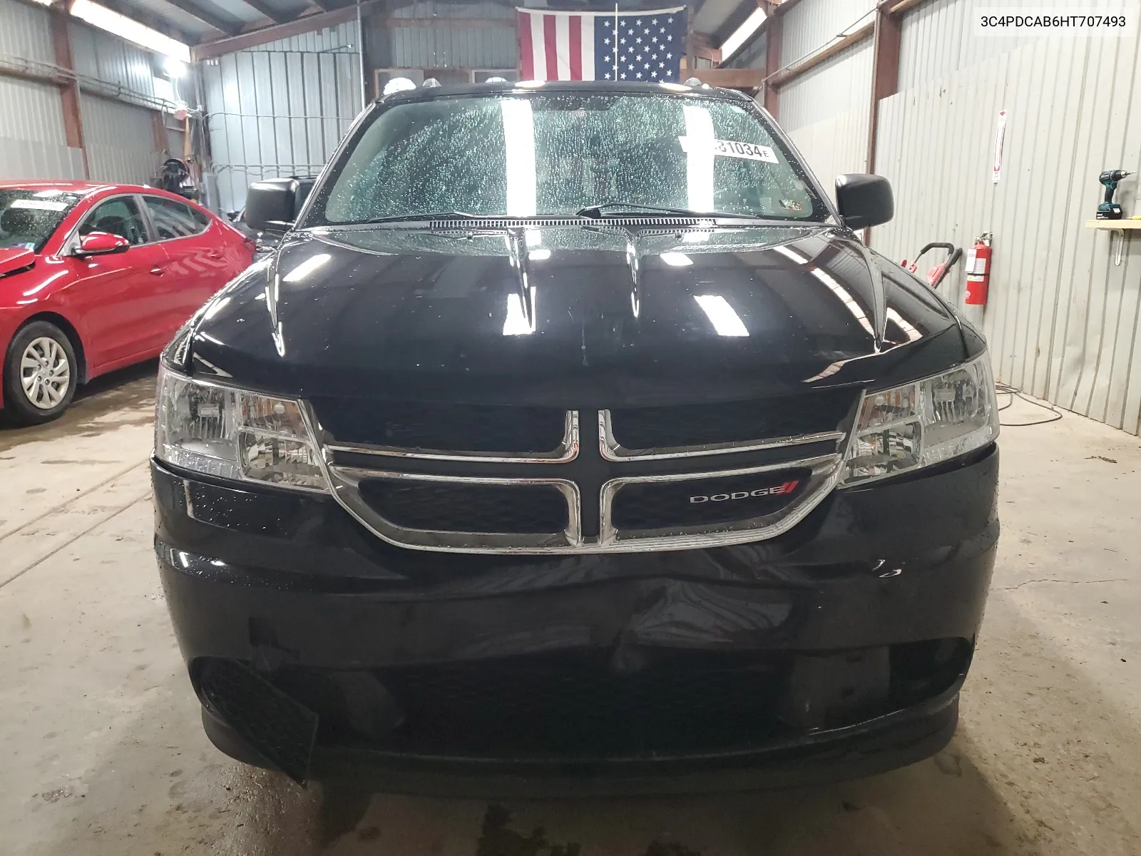 2017 Dodge Journey Se VIN: 3C4PDCAB6HT707493 Lot: 64981034