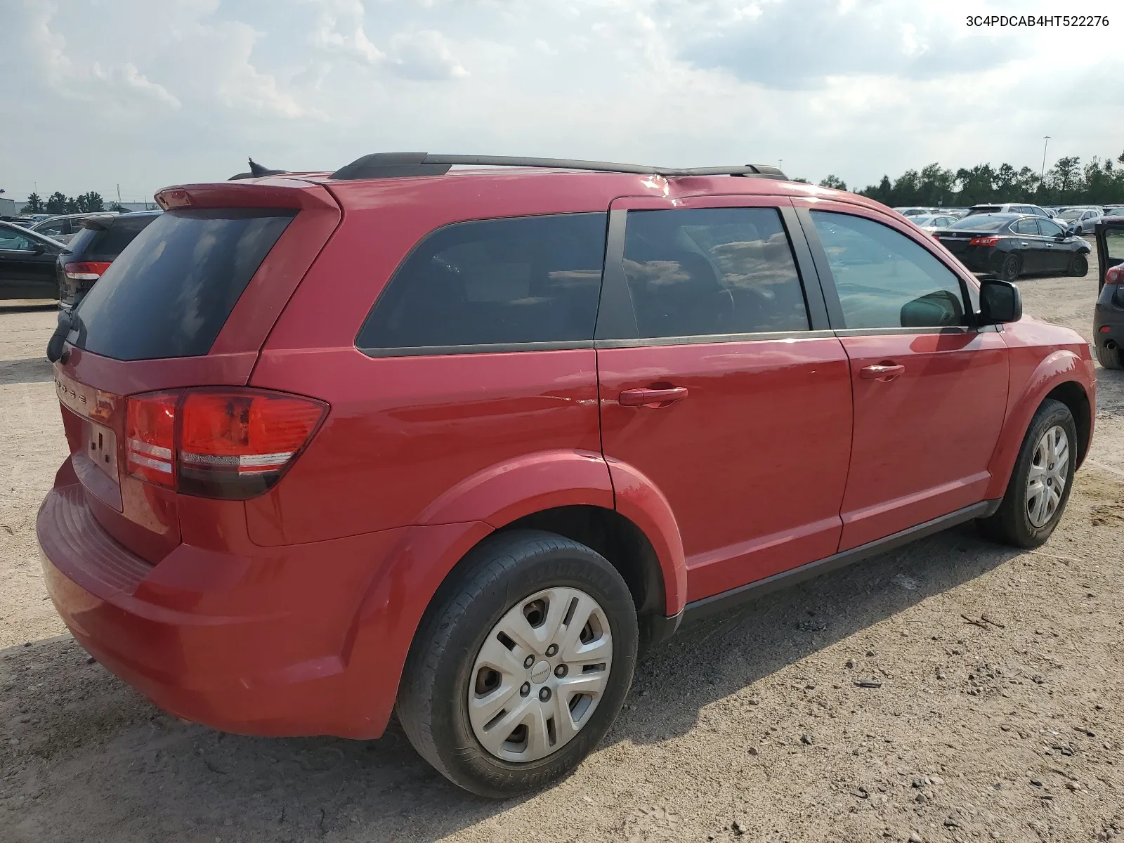 2017 Dodge Journey Se VIN: 3C4PDCAB4HT522276 Lot: 65014664