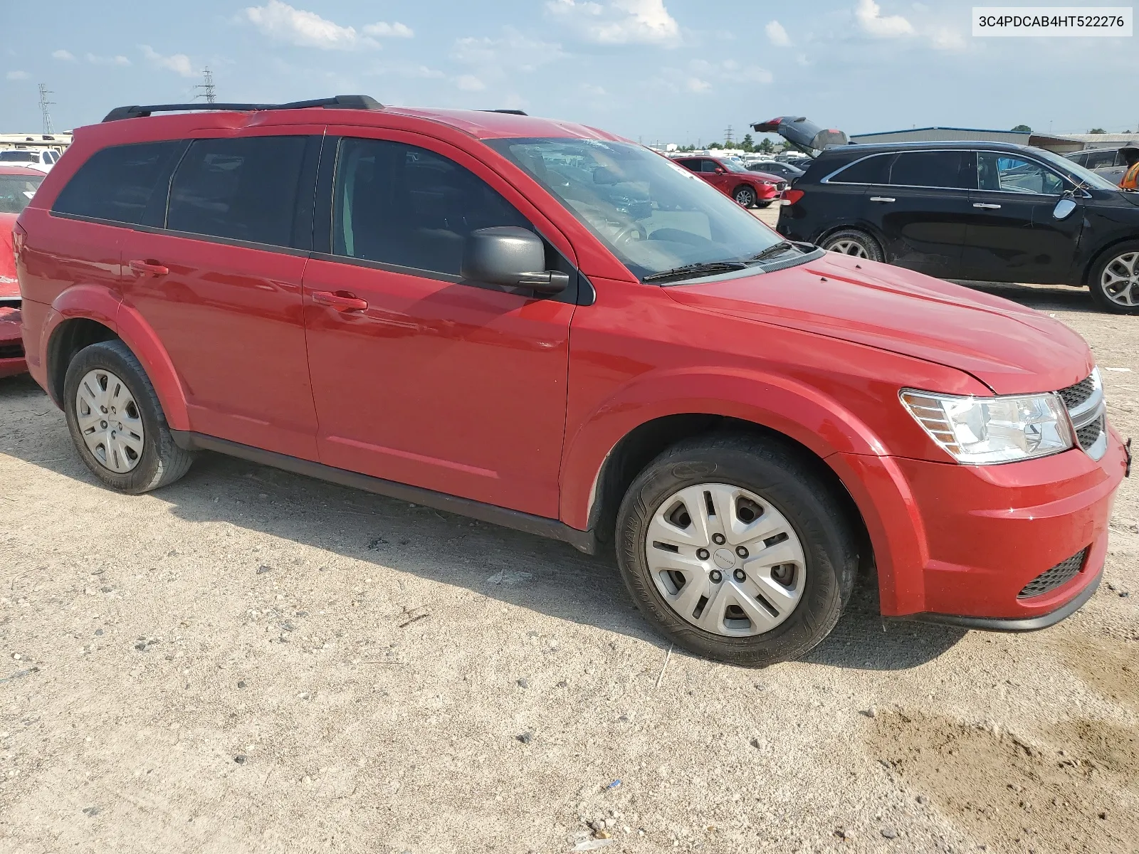 2017 Dodge Journey Se VIN: 3C4PDCAB4HT522276 Lot: 65014664