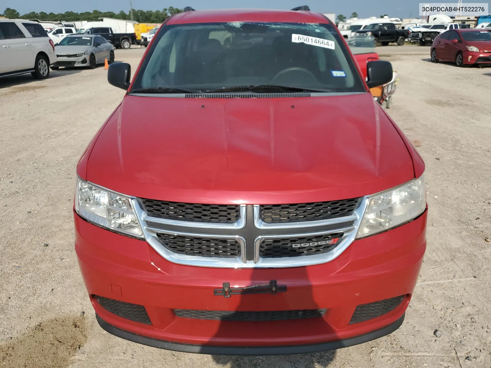 2017 Dodge Journey Se VIN: 3C4PDCAB4HT522276 Lot: 65014664