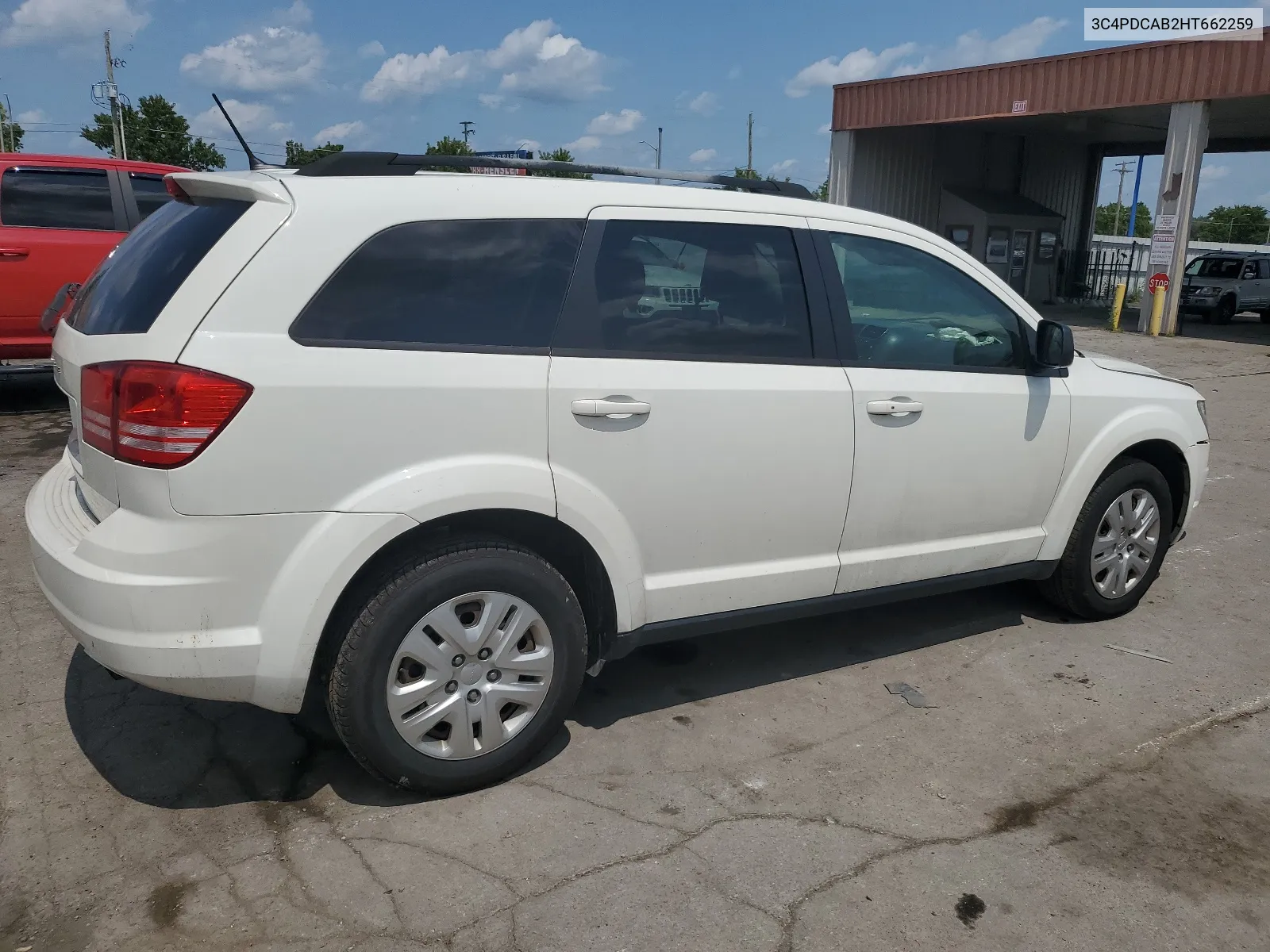 2017 Dodge Journey Se VIN: 3C4PDCAB2HT662259 Lot: 65430864