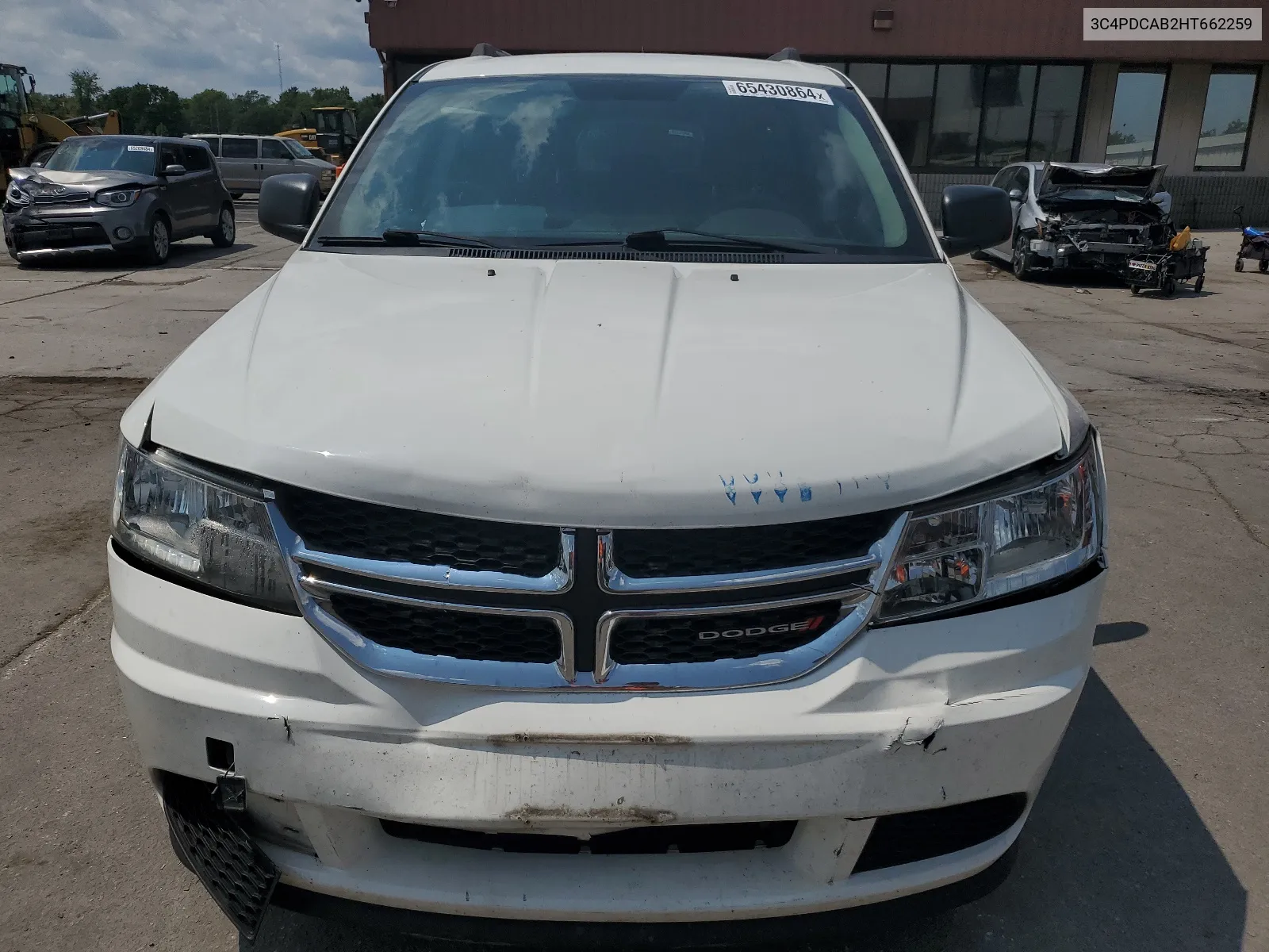 2017 Dodge Journey Se VIN: 3C4PDCAB2HT662259 Lot: 65430864