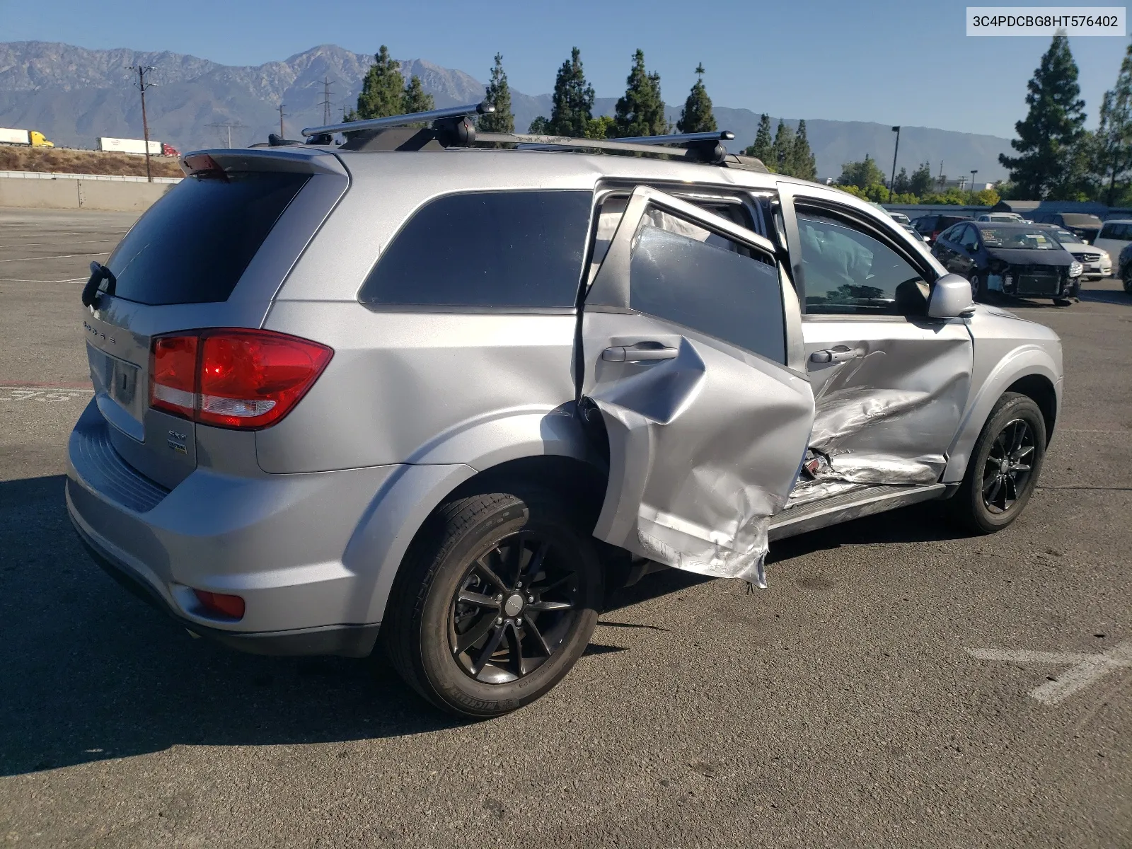 2017 Dodge Journey Sxt VIN: 3C4PDCBG8HT576402 Lot: 65491924