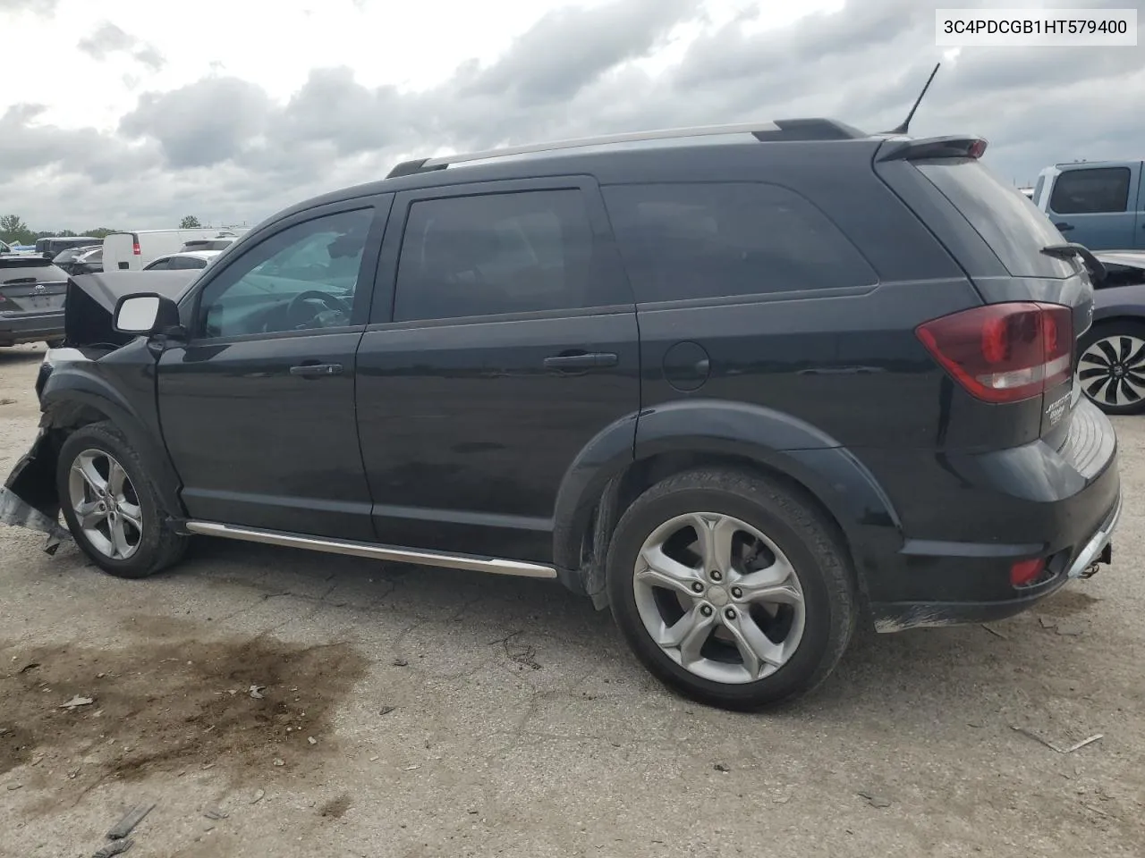 2017 Dodge Journey Crossroad VIN: 3C4PDCGB1HT579400 Lot: 65558634