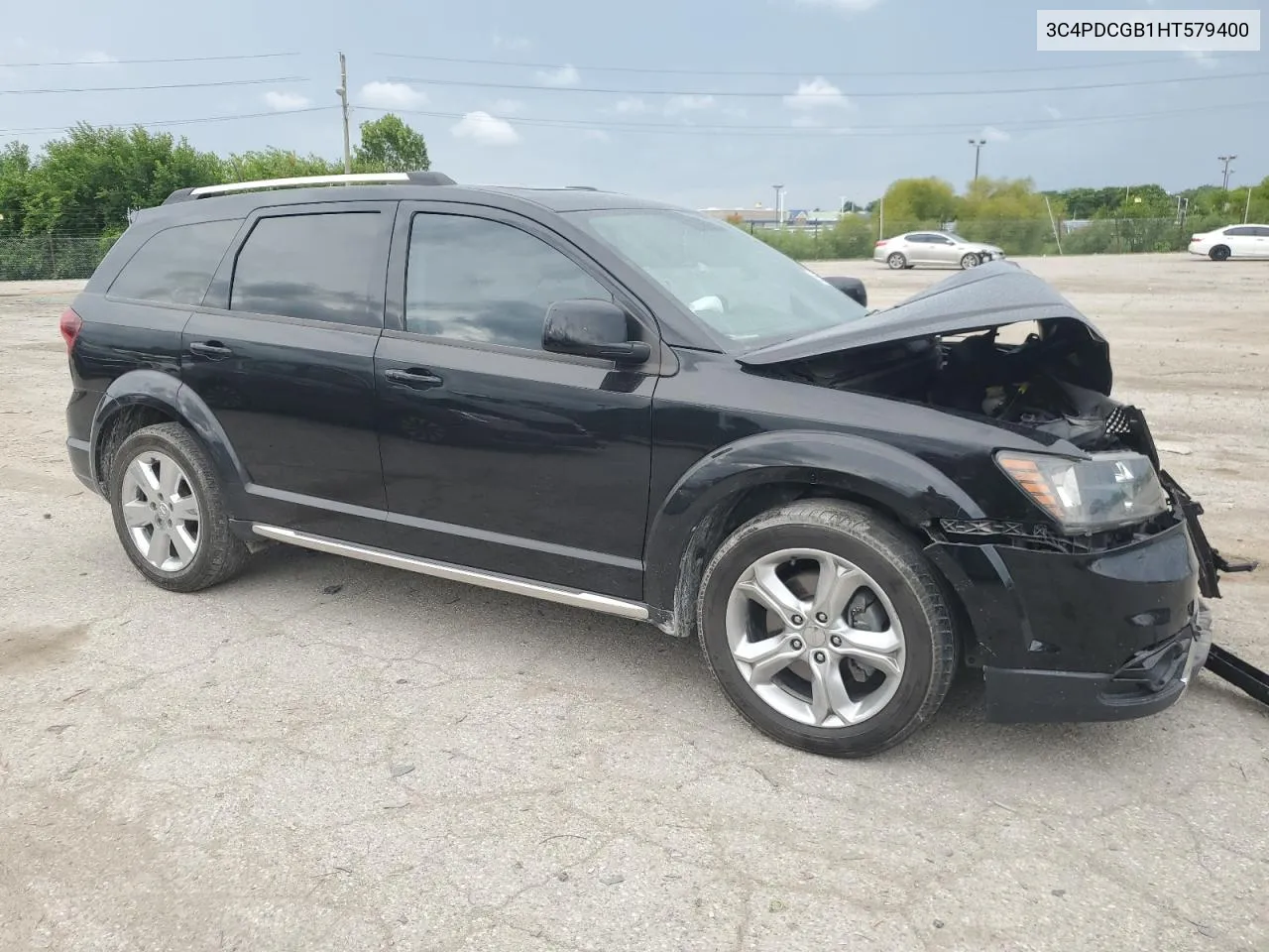 2017 Dodge Journey Crossroad VIN: 3C4PDCGB1HT579400 Lot: 65558634