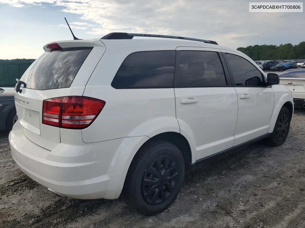 2017 Dodge Journey Se VIN: 3C4PDCABXHT700806 Lot: 65566934