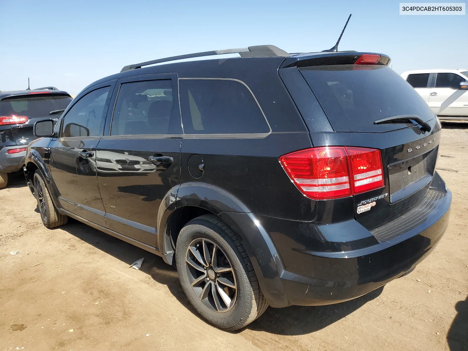 2017 Dodge Journey Se VIN: 3C4PDCAB2HT605303 Lot: 65833674