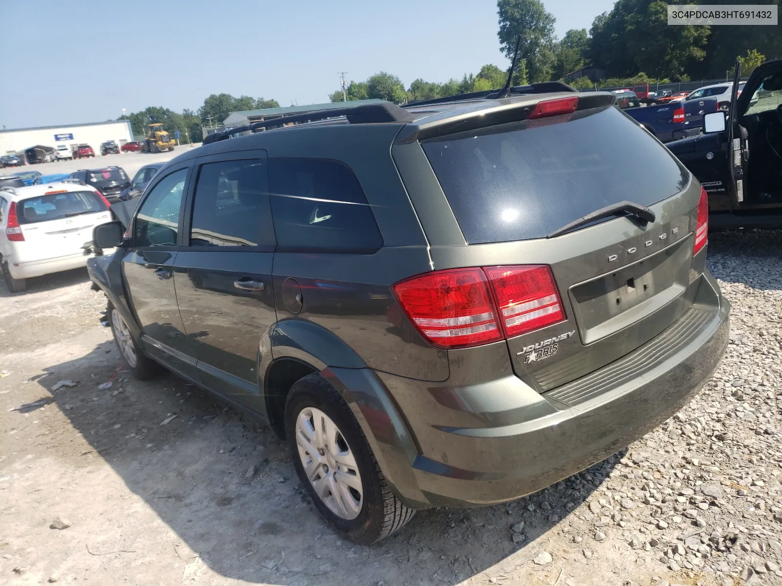 2017 Dodge Journey Se VIN: 3C4PDCAB3HT691432 Lot: 65962914