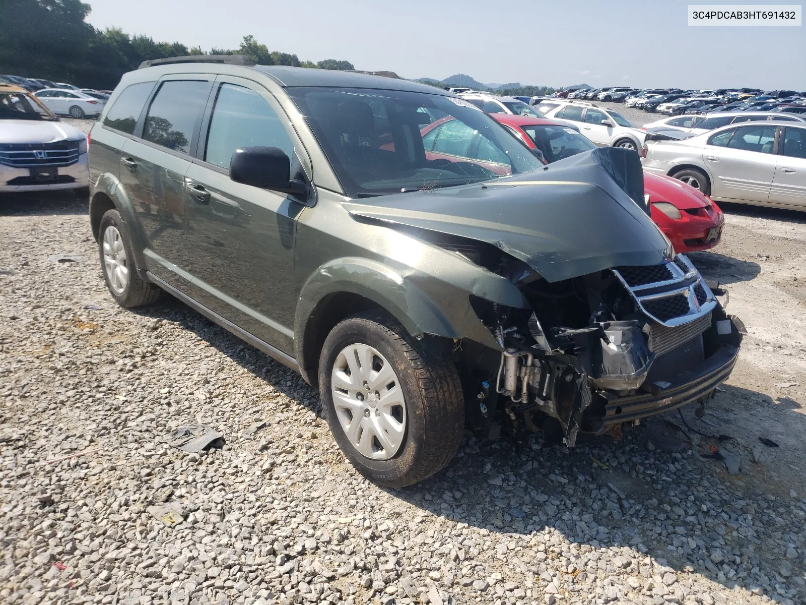 3C4PDCAB3HT691432 2017 Dodge Journey Se